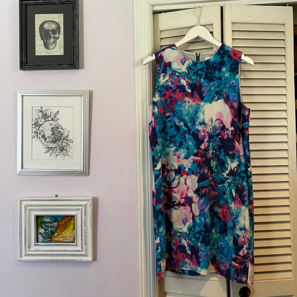 Cynthia Rowley Silk Printed Dress